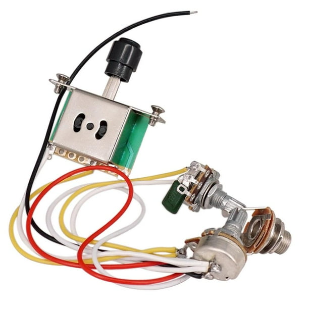 Wiring Harness Kit 1 Volume Switch for Electric Guitar Sets