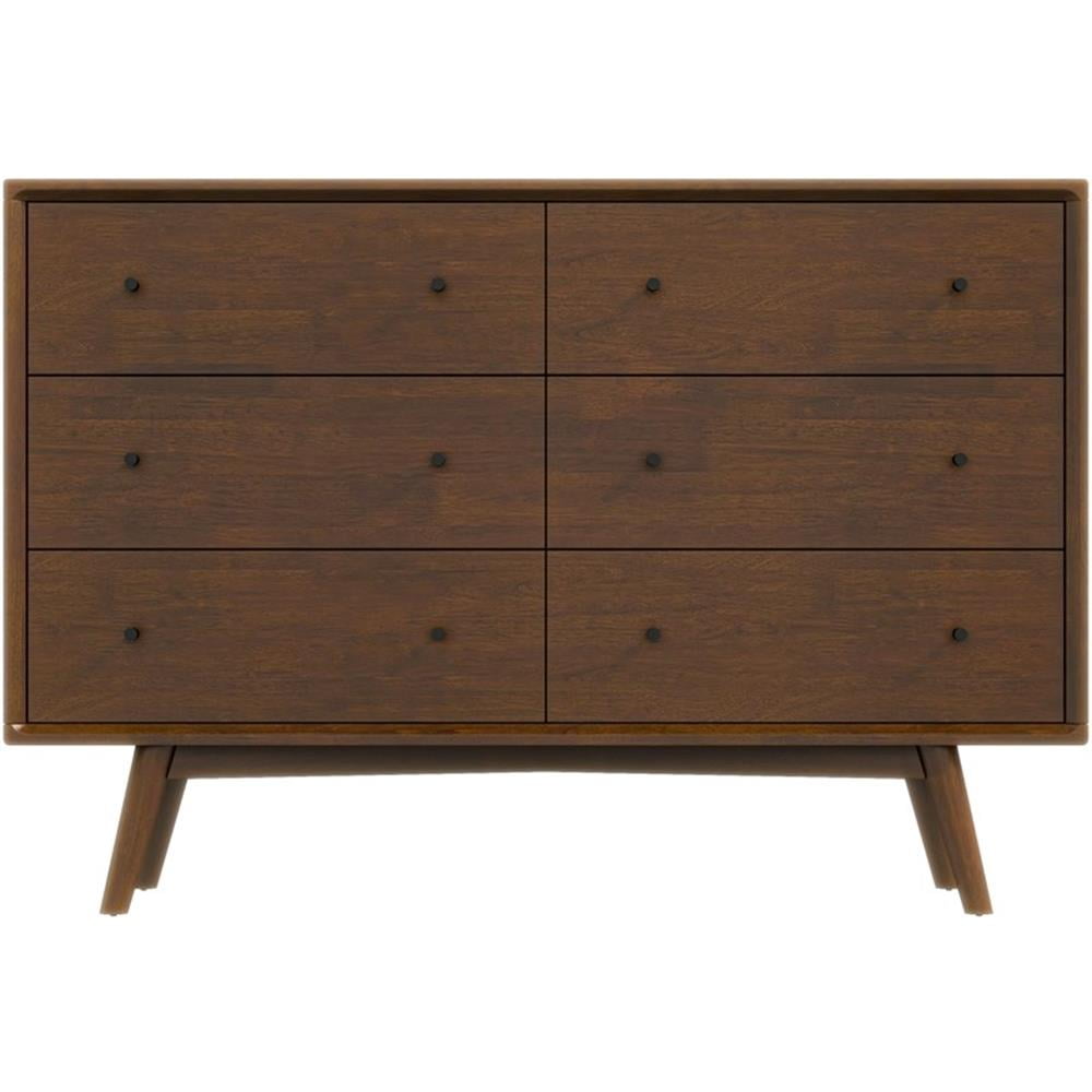 mens brown dress shorts Mission 6 Drawer Oak Dresser main image 1