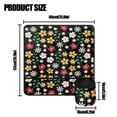 thumbnail image 4 of HELLHERO Daisy Floral Pattern Foldable Polyester Fabric Sewing Machine Pad Beautiful & Practical Fusion Waterproof for Travelling, 4 of 4