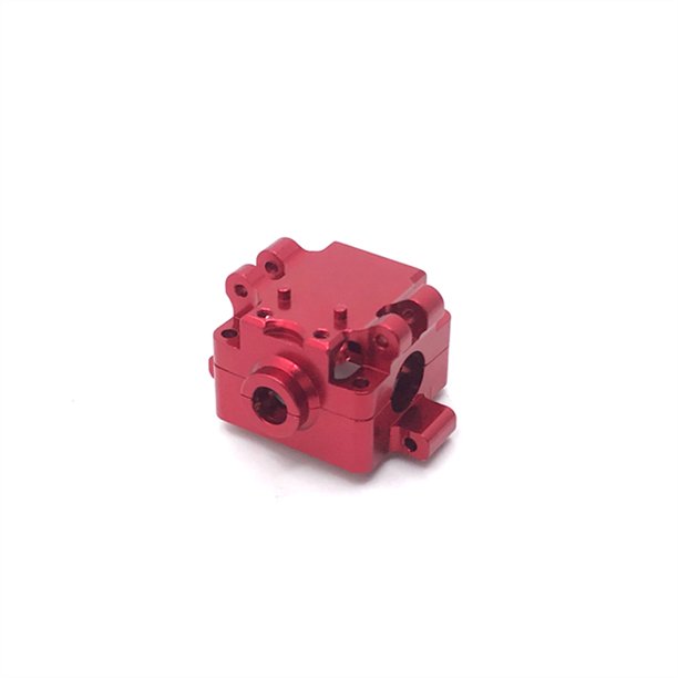 Caja de cambios de automóvil RC ACURSOS CONTROLLADOS REMITOS Modificación de accesorio Cajas de engranajes traseros Reemplazo del kit para 284131 K979 K989 K999 Rojo Inevent FN001349-02