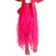 thumbnail image 4 of Falda irregular de malla hasta la mitad de la pierna para mujer - Abertura con cremallera ajustable, cintura alta - Falda de varias capas para el trabajo o las fiestas - Por debajo de la rodilla, 4 of 4
