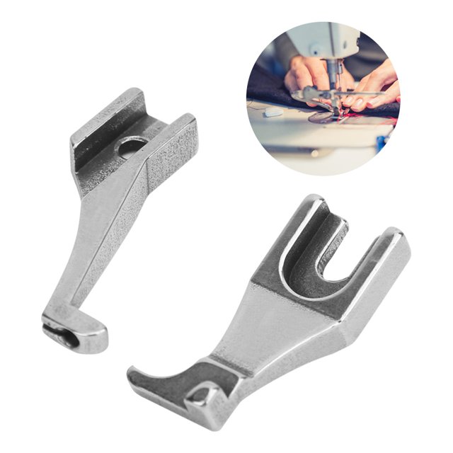 2Pcs Prensatelas, Pie de pie Industrial Máquina de Coser Industrial Prensatelas U192T U193T Máquina de Coser Toe Zipper Presser Unbranded 1210190015211