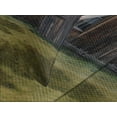thumbnail image 4 of Ambesonne United States Quilted Bedspread Set 3 Pcs, California Barn, King Size, Olive Green Purple Grey, 4 of 5