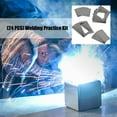 thumbnail image 3 of 24Pcs Welding Practice Steel Plates for MIG TIG Gas Brazing Training, 3 of 10