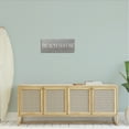 thumbnail image 2 of Stupell Industries Beach House Vintage Sign Rustic Shell Design Canvas Wall Art, 24 x 10, Design by Daphne Polselli, 2 of 5