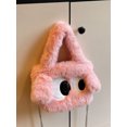 thumbnail image 2 of Bolso Mano Cgtredaw para Mujer Hombro Cachorro Felpa Ojos Grandes Esponjoso, 2 of 9