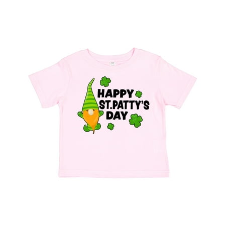 

Inktastic Happy St Pattys Day with Gnome Gift Toddler Boy or Toddler Girl T-Shirt