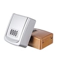 thumbnail image 3 of Mini Key Lock Box Wall Mounted Alloy Safe Organizer 4 Digit Combination Key Storage Security Lock Case for Indoor Outdoor ,Your Exclusive Wealth Manager, 3 of 7