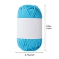 thumbnail image 3 of hulanddfd Green Yarn - 50g Crochet Knitting Yarn, Soft Colorful Yarn for Bags Sweaters Hats, 3 of 6