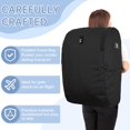 thumbnail image 3 of Bolsa de viaje acolchada WELIDAY para asiento de coche compatible con Doona Black, 3 of 7