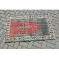 thumbnail image 3 of Small Rug, Vintage Rug, Turkish Rug, Antique Carpet, 31x48 inches Red Carpet, Handmade Little Rugs, Office Gift Rug, 9317, 3 of 10