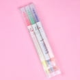thumbnail image 3 of Vaidha Beautiful And Lovely Double Head Double Color Fluorescent Pen Various Colors Fluorescent Pen Is Used For Recording Notes Marker Pen And School Stationery 5ML, 3 of 4