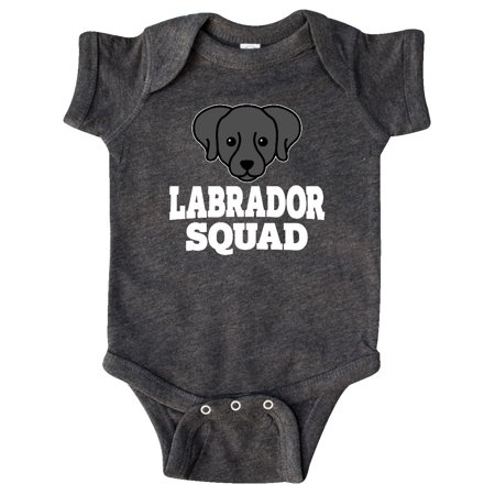 

Inktastic Dog Black Labrador Squad Gift Baby Boy or Baby Girl Bodysuit