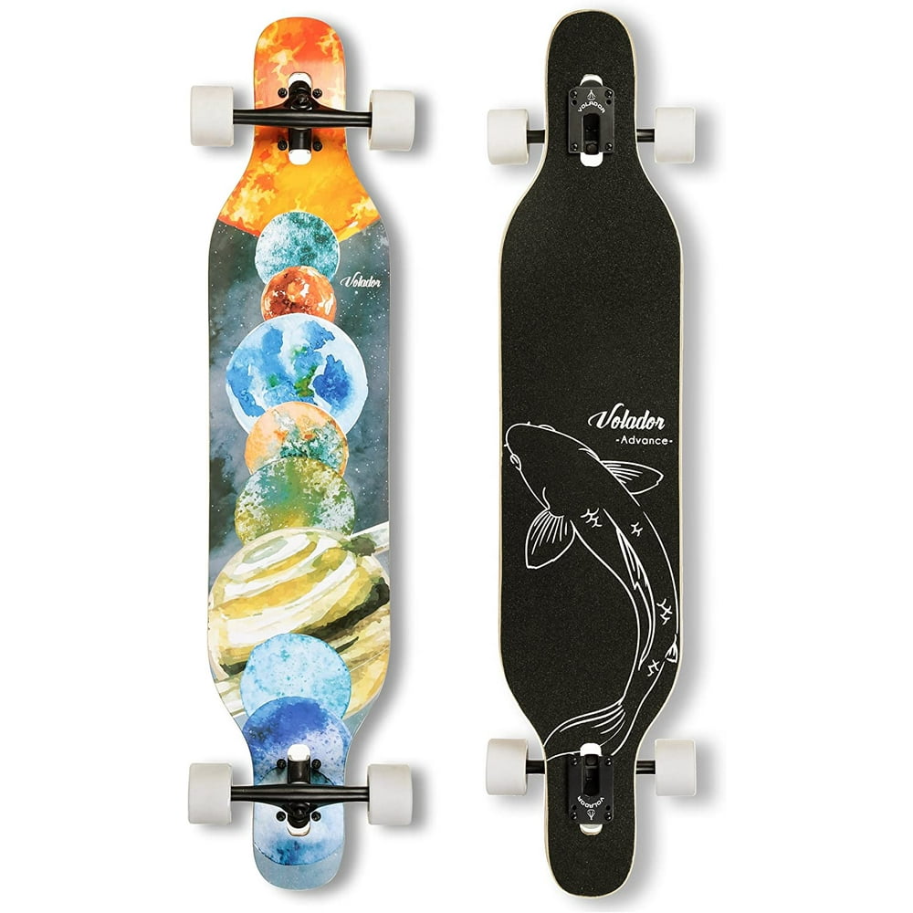 VOLADOR 42inch Freeride Longboard Complete Cruiser (Drop Through Deck