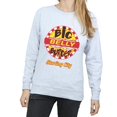 thumbnail image 3 of DC Comics Womens Arrow Big Belly Burger Logo Sweatshirt, 3 of 5
