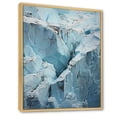 thumbnail image 2 of Designart "The Edge of the Glacier s Majesty III" Landscape & Nature Floater Framed Canvas Print, 2 of 7