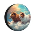 thumbnail image 1 of Balery Cloud Guinea Pig Cubiertas para Neumáticos - Protector Resistente para Neumáticos de Camioneta, SUV, Remolque, Camper y RV-17 inch, 1 of 6
