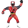 thumbnail image 4 of Power Rangers Birthday Party Supplies Unleash the Power Balloon Bouquet Decorations with a Giant 67" Ninja Steel Airwalker, 4 of 8