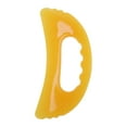 thumbnail image 1 of Herramienta de belleza de masaje facial Gua Sha de 1 pieza de Unique Bargains, herramienta portátil de cuidado de la piel y masaje amarillo, 1 of 5