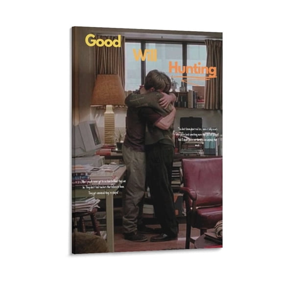 Good Will Hunting Movie Poster (20) Picture Print Wall Art Poster Painting Canvas Posters Artworks Gift Room Aesthetic 24x36inch(60x90cm)