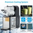 thumbnail image 5 of Commercial Slushie Machine, 3L/0.8 Gal slushy Machine for Home, Self-Cleaning,300W Stainless Steel Slushy Machine for Frozen Drinks, Snow Melting, for Home, Coffee Shop, Restaurant, 5 of 9