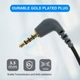 thumbnail image 2 of CNKOO 1pc Microphone Audio Cable SC7 TRS to TRRS Cable Dual Male 3.5mm Audio Cables, 2 of 6