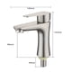 thumbnail image 5 of Bathroom Basin Faucet Stainless Steel Cold Water Tap Toilet Single Lever Kitchen Sink Tap Bathroom Washbasin Faucet, 5 of 8