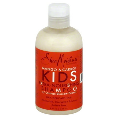 SheaMoisture Kids Extra-Nourishing Shampoo, Mango & Carrot, 8