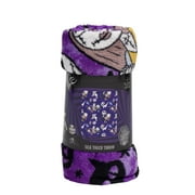 Nightmare Before Christmas Soft Silky Fleece Throw 40"x50" NBC Kids Blanket