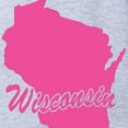 thumbnail image 2 of CafePress - Wisconsin - Cute Infant Baby Football Bodysuit, 2 of 3