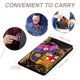 thumbnail image 4 of Lamine Yamal Porta Pasaporte y Cartera de Viaje Premium de Cuero PU, Funda de Pasaporte Bloqueo RFID con Ranuras para Tarjetas de Crédito, Estuche para Libro de Pasaporte para Familia 10cm × 15cm, 4 of 6