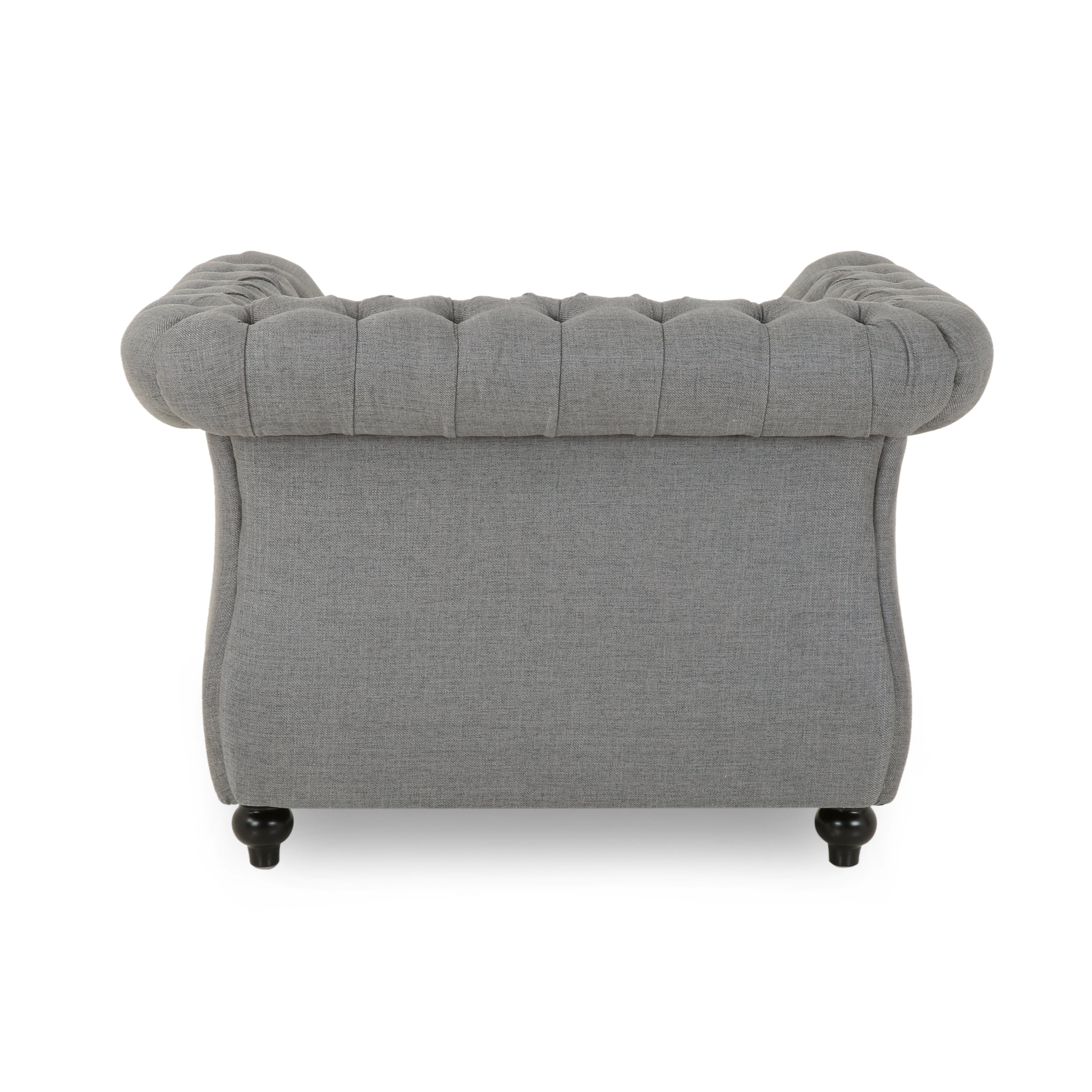 Noble House Millie Club Chair, Dark Gray