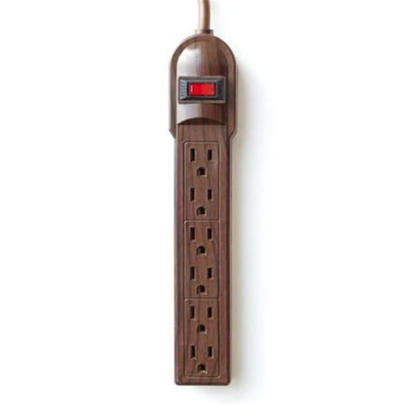 Bits DO003 Invisiplug General Use Surge Protector - 6-Outlet, 90 Joules Bits DO003 Invisiplug General Use Surge Protector - 6-Outlet, 90 Joules