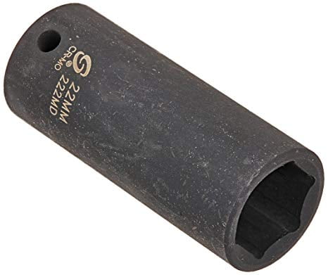 Sunex Tools 222MD - 1/2' Drive 22MM Deep Impact Socket