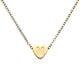 thumbnail image 1 of Collar Inicial de Corazón Uxcell para Mujeres, Cadena de Acero Inoxidable Baño de Oro de 18K, Collar Personalizado con Letra M para Regalos de Joyería para Mujeres, Tono Dorado, 1 of 6