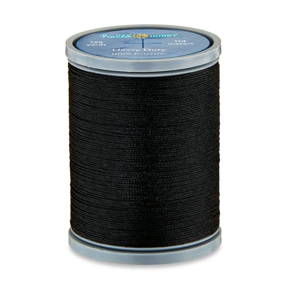 Hello Hobby Black Polyester Thread