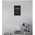 thumbnail image 3 of Inspirational Wall Art Motivational Entrepreneur Quotes Passion Noun Canvas Painting Posters Print Artwork Office Decoration Frame [12''W X 18''H], 3 of 6