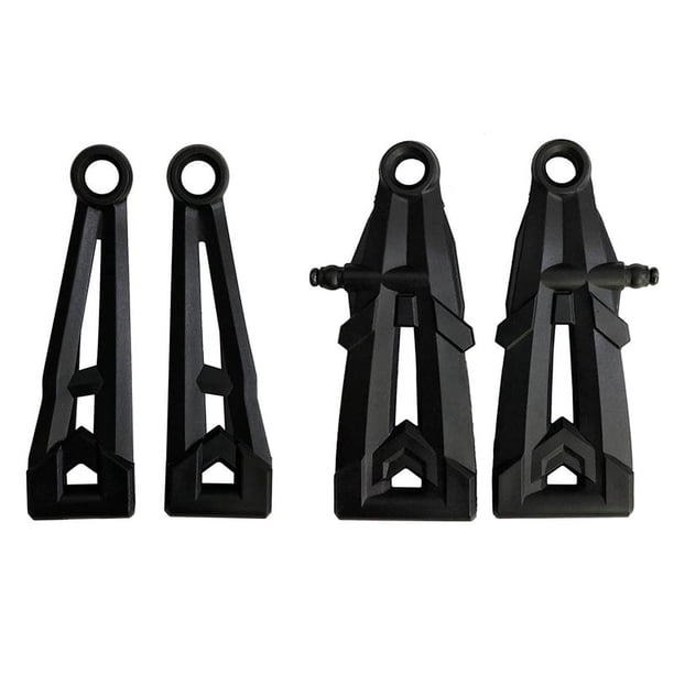4 Piezas Brazo Superior e Inferior Delantero SJ07/09 para Xinlehong Q901 Q902 Q903 9130 9136 9137 1/16 Piezas de Repuesto de Coche Teledirigido