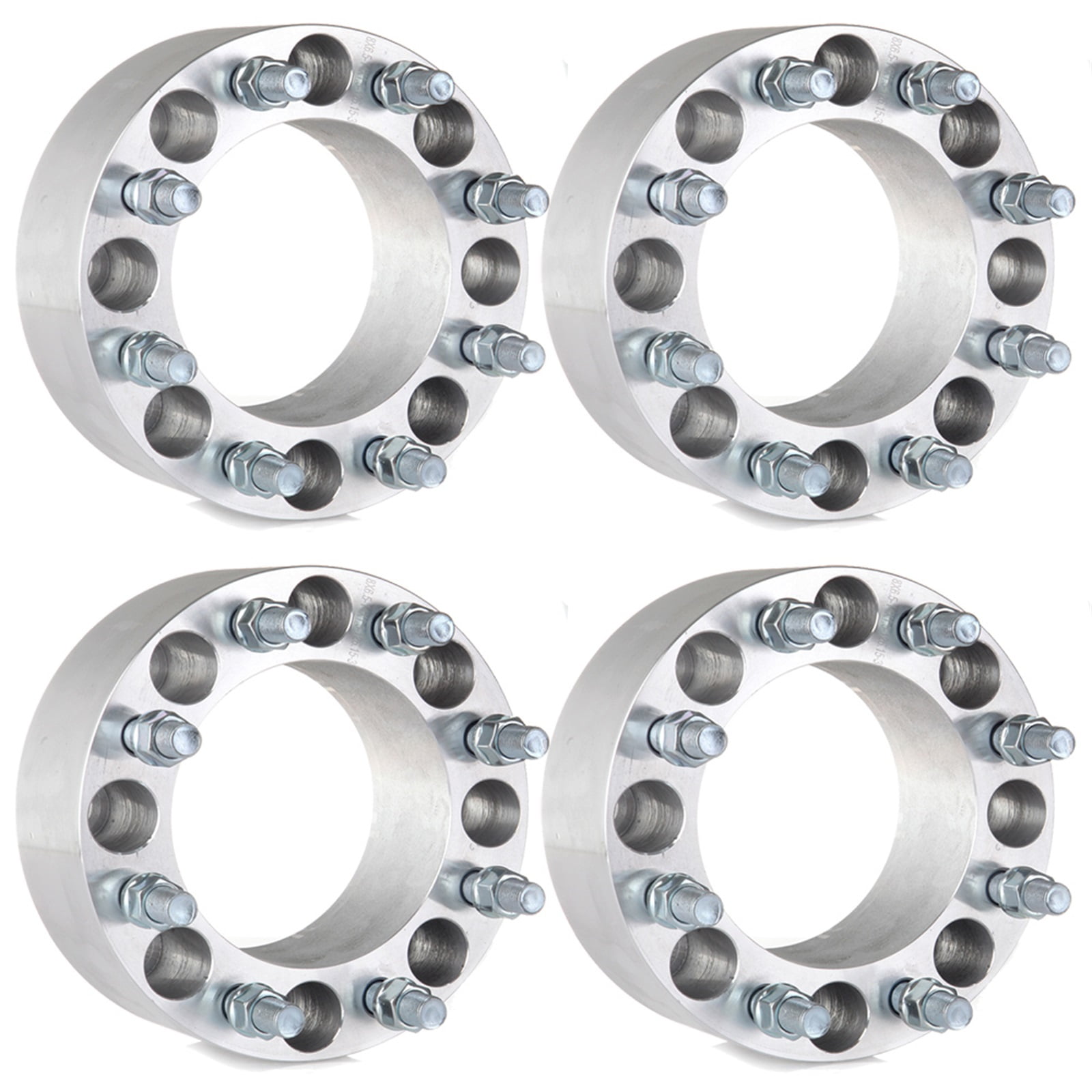 CCIYU 4x 3" 8 Lug Wheel Spacers Adapters 8x6.5 to 8x6.5 fit for 2003