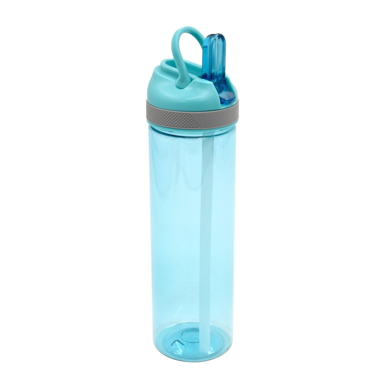 Mainstays Plastic Water Bottle Aqua