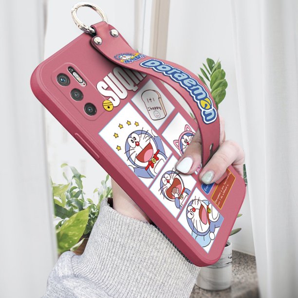 Xiaomi Redmi Note 10 10S 8 7 Pro 4G 5G Funda Celular Para De Cartoon Cute Doraemon
