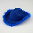 thumbnail image 4 of Chapeau Bob pour Tenue Décontractée avec Style à Grand Bord Occidental pour Fêtes et Concerts, 4 of 4
