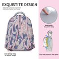 thumbnail image 5 of Paisley Gift Backpack - Durable School & College Bookbag, Waterproof Laptop Backpack for Women & Men, Trendy Paisley Print Design for Campus & Commute, 5 of 6