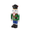 thumbnail image 3 of 3 ft. Yuletide Lane LED Light Up Outdoor Tinsel Nutcracker Christmas Decoration, 3 of 5
