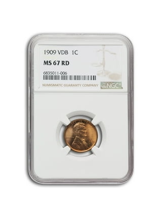 1909 S VDB 1C Lincoln Wheat Cent PCGS MS 65 RD Full Red