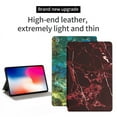 thumbnail image 2 of Allytech iPad Mini Case for iPad Mini 3/Mini 2/Mini 1(7.9 inch), Slim Stand Protective Folio Adjustable Angles PU Leather Auto Sleep Wake Case for iPad Mini 1st Gen/2nd Gen/3rd Gen, Red Marble, 2 of 5