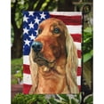 thumbnail image 3 of Carolines Treasures LH9541GF Irish SetterPatriotic Flag Garden Flag Garden Size multicolor, 3 of 5