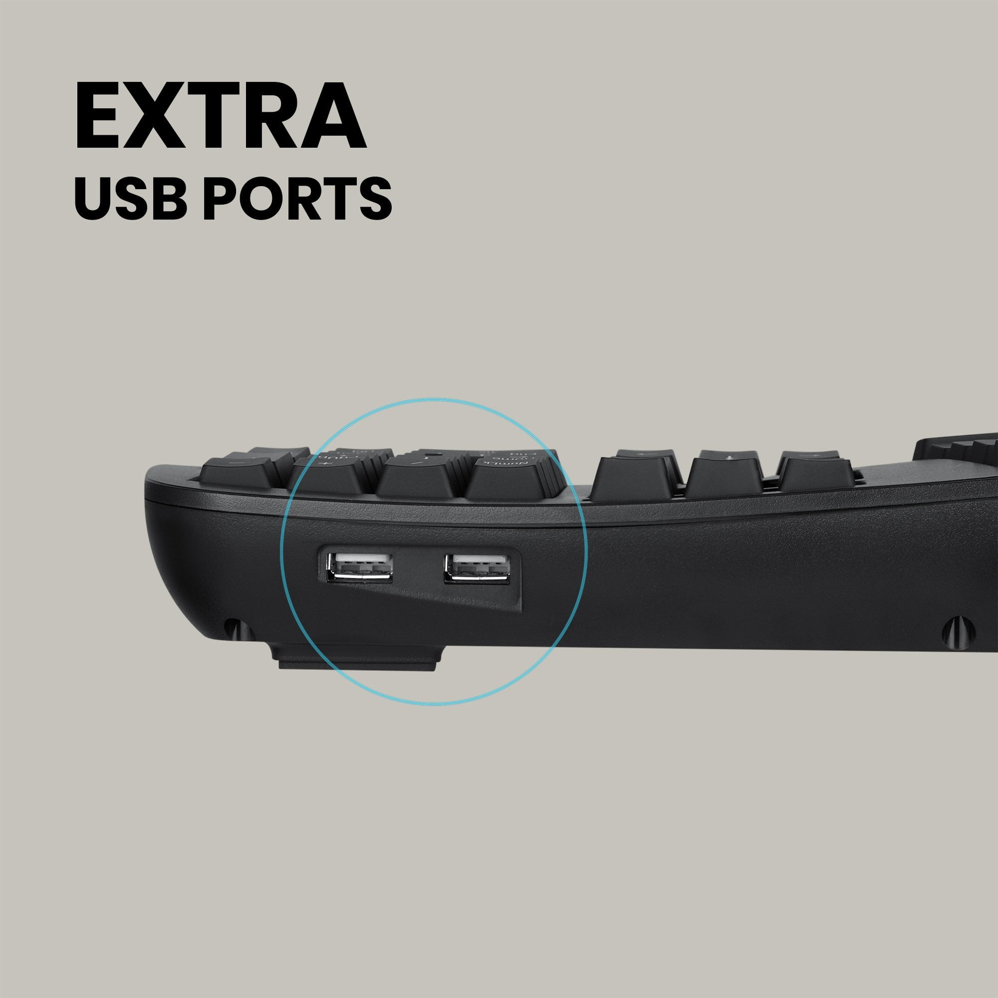 Perixx Periboard-312 - Black - Wired USB Backlit Ergonomic Computer Keyboard - US Layout