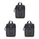 thumbnail image 4 of Toystoory Bolsa de almacenamiento al aire libre Camping Senderismo Accesorios de supervivencia Riñonera Pesca Montañismo Bolsillo Oxford Paquete de Negro 3piezas Toystoory CBP186098, 4 of 6