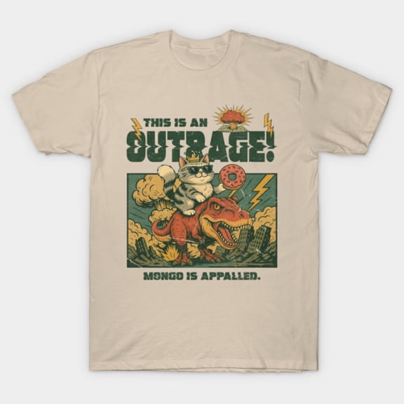 Dungeon Crawler Carl T-Shirt, Princess Donut This Is An Outrage Tee Sizes S-5Xl GooGate